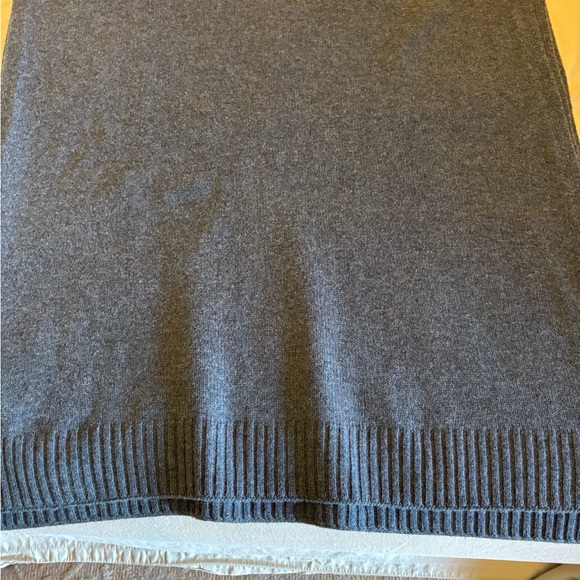 Eileen Fisher Charcoal Poncho - Picture 5 of 6
